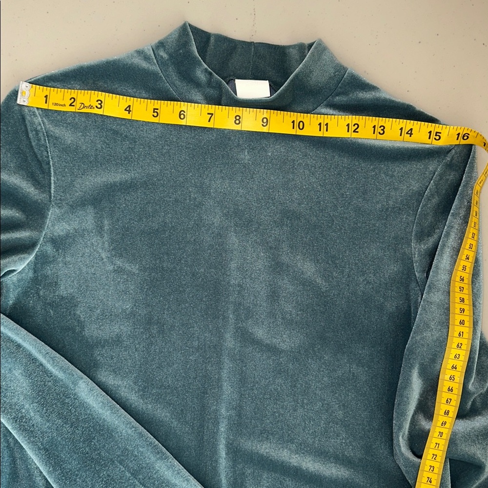H&M Teal Long Sleeve Dress - Picture 9 of 16
